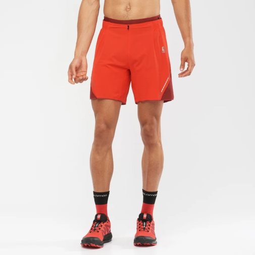 Bermudas Salomon Sense Aero 7'' Hombre Rojos | MX ATXJ920